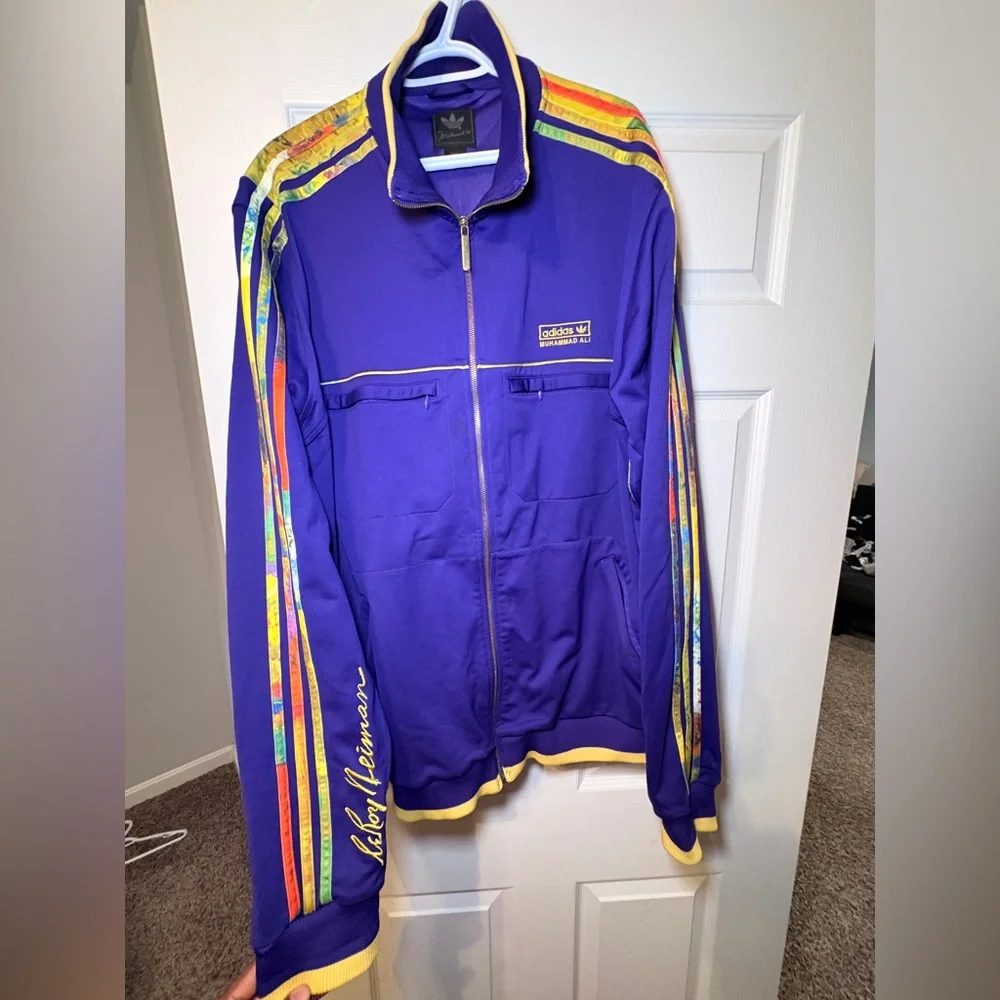 adidas Originals Multicolor Graphic Jacket - Picture 2 of 2